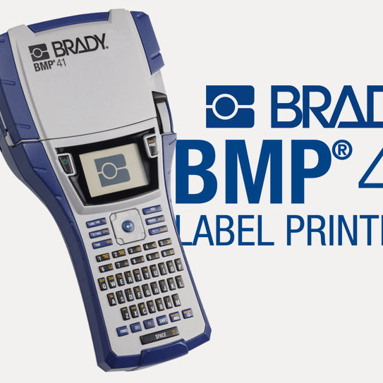 Rotuladora de etiquetas portátil BRADY BMP41 - Speedsystem